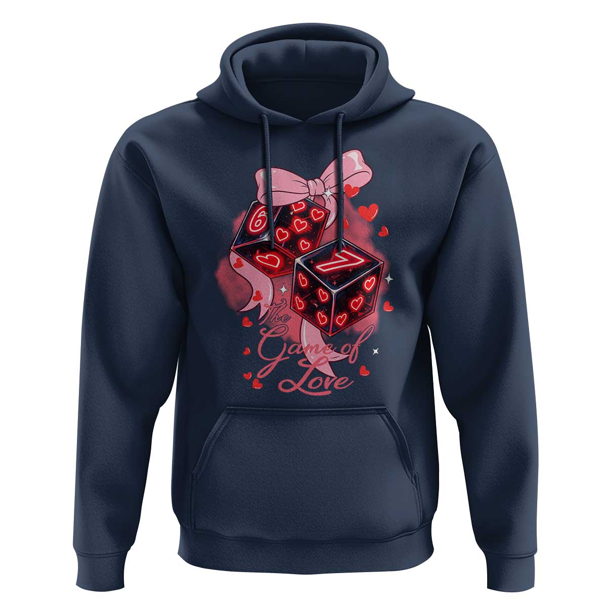 Funny The Game Of Love Six Seven Dice Meme Hoodie