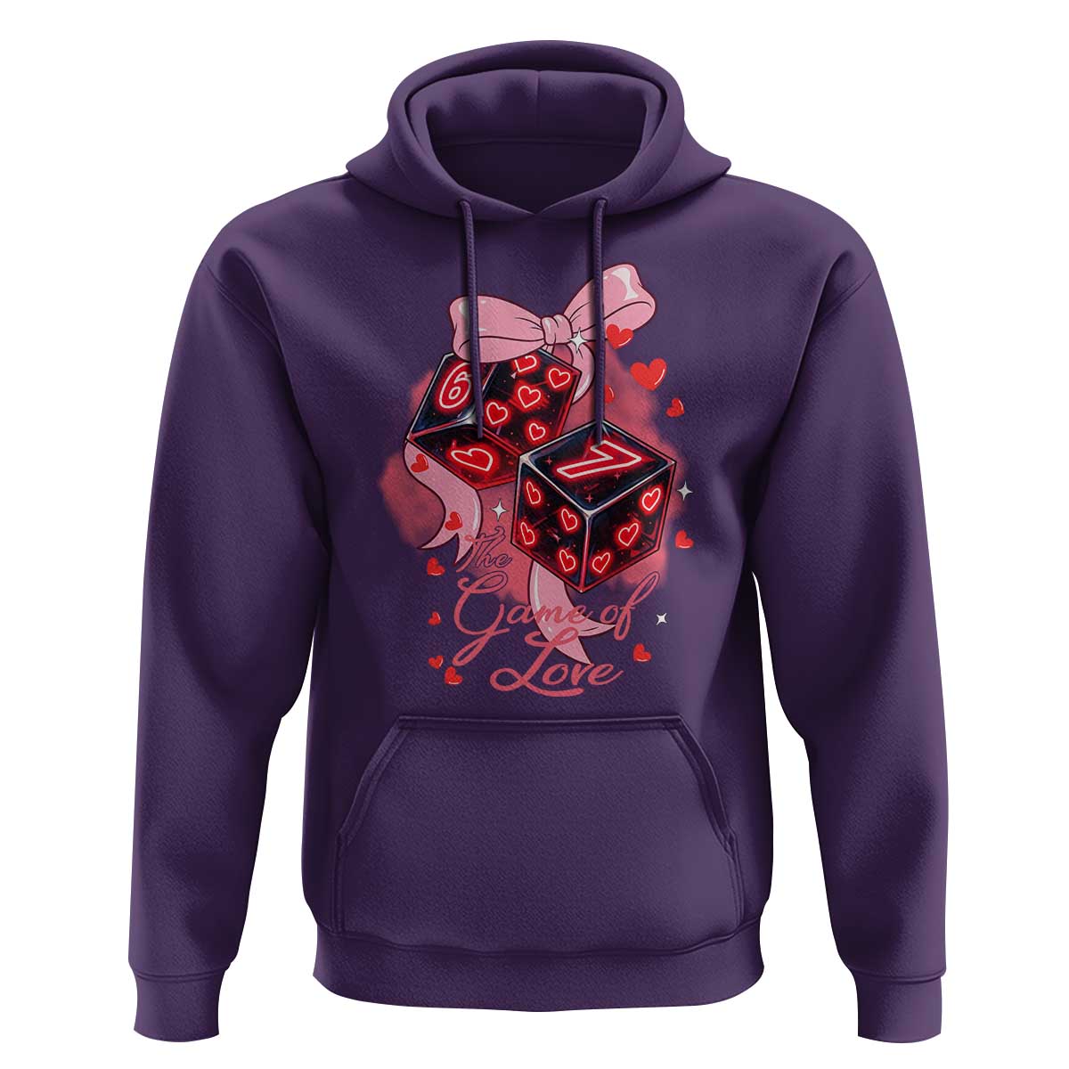 Funny The Game Of Love Six Seven Dice Meme Hoodie