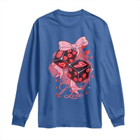 Funny The Game Of Love Six Seven Dice Meme Long Sleeve Shirt