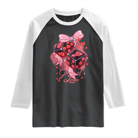 Funny The Game Of Love Six Seven Dice Meme Raglan Shirt