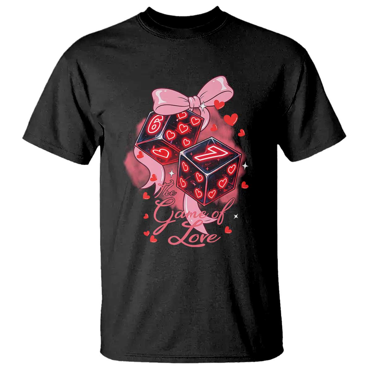 Funny The Game Of Love Six Seven Dice Meme T Shirt