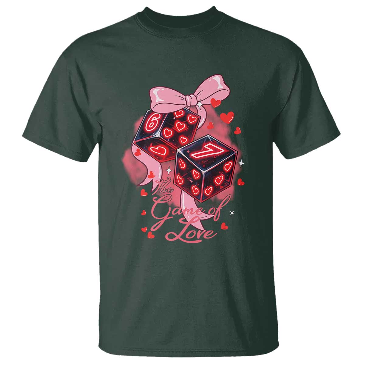 Funny The Game Of Love Six Seven Dice Meme T Shirt