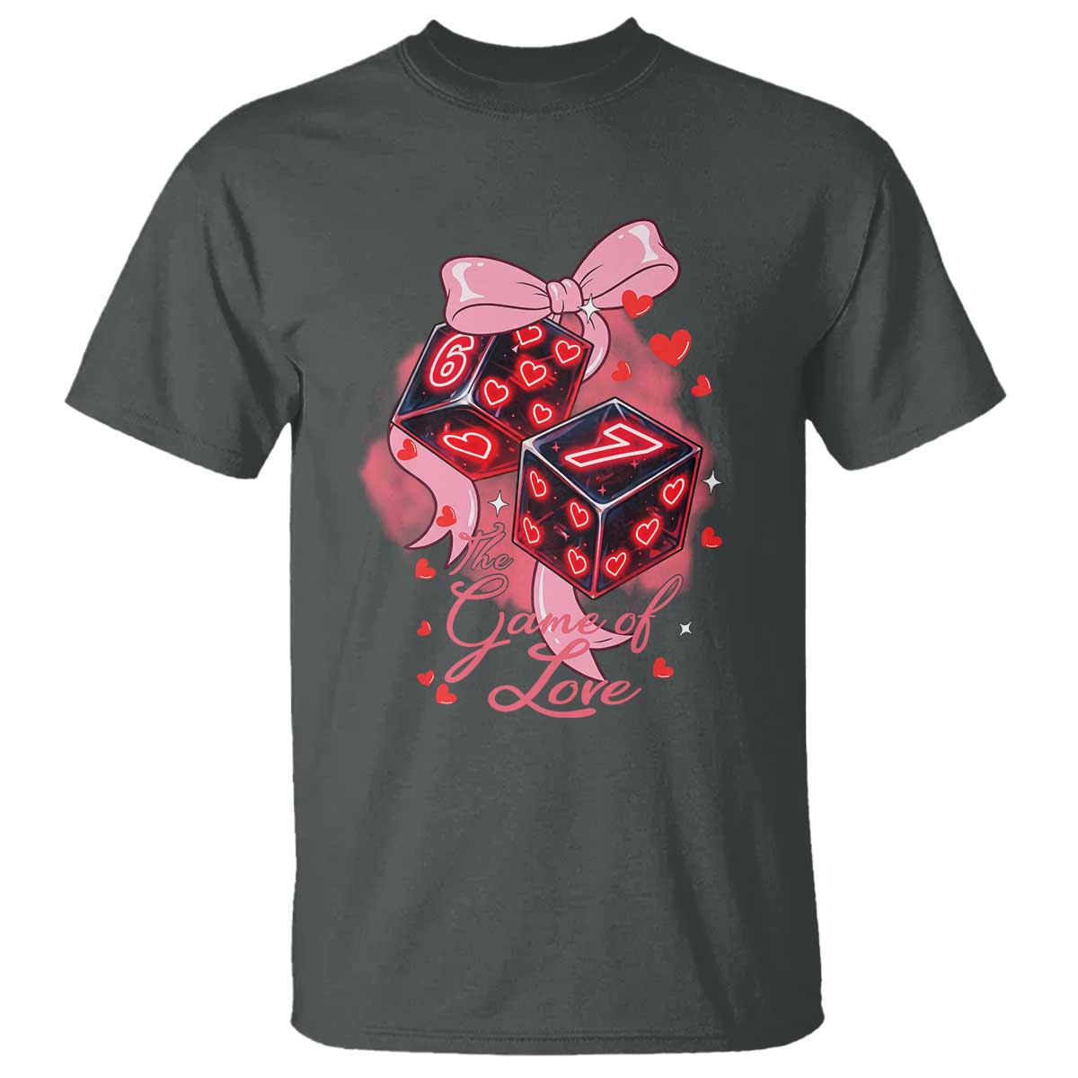 Funny The Game Of Love Six Seven Dice Meme T Shirt
