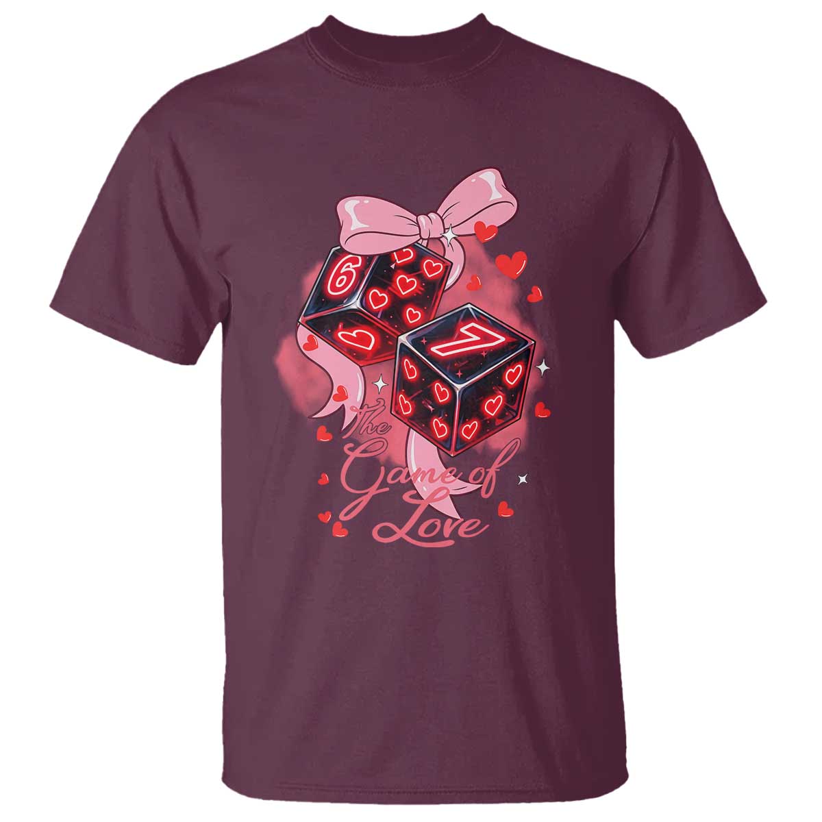 Funny The Game Of Love Six Seven Dice Meme T Shirt