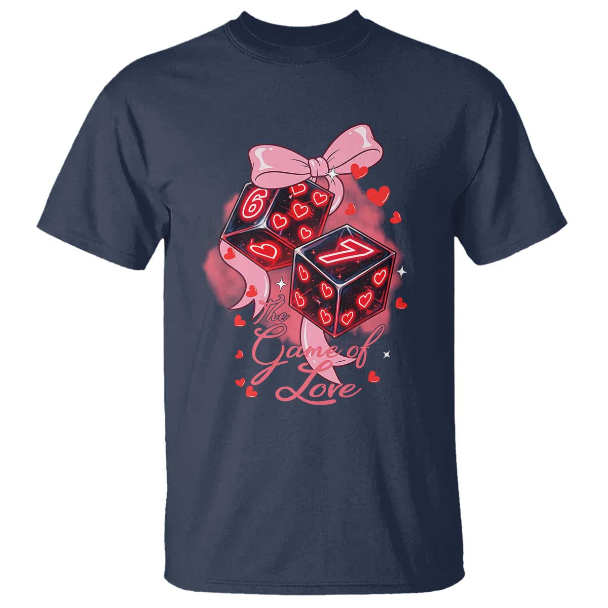 Funny The Game Of Love Six Seven Dice Meme T Shirt