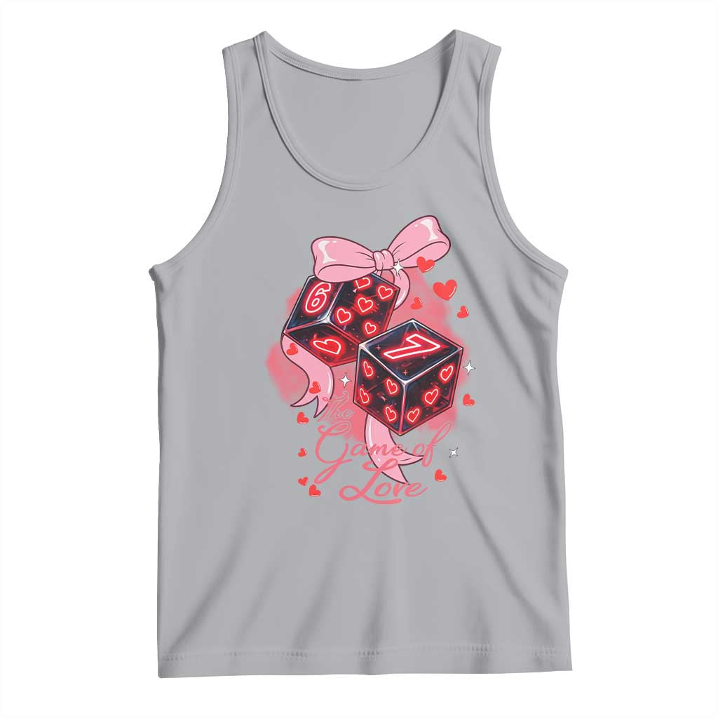 Funny The Game Of Love Six Seven Dice Meme Tank Top