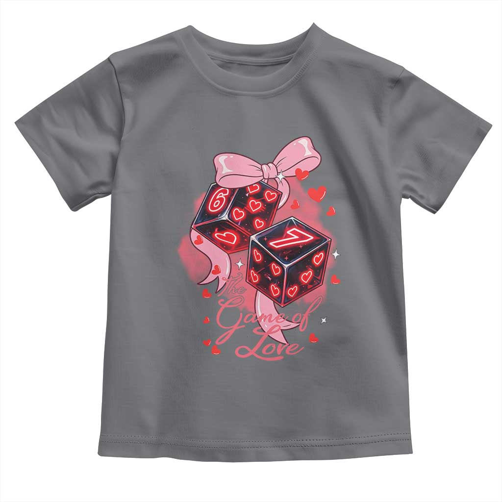 Funny The Game Of Love Six Seven Dice Meme Toddler T Shirt