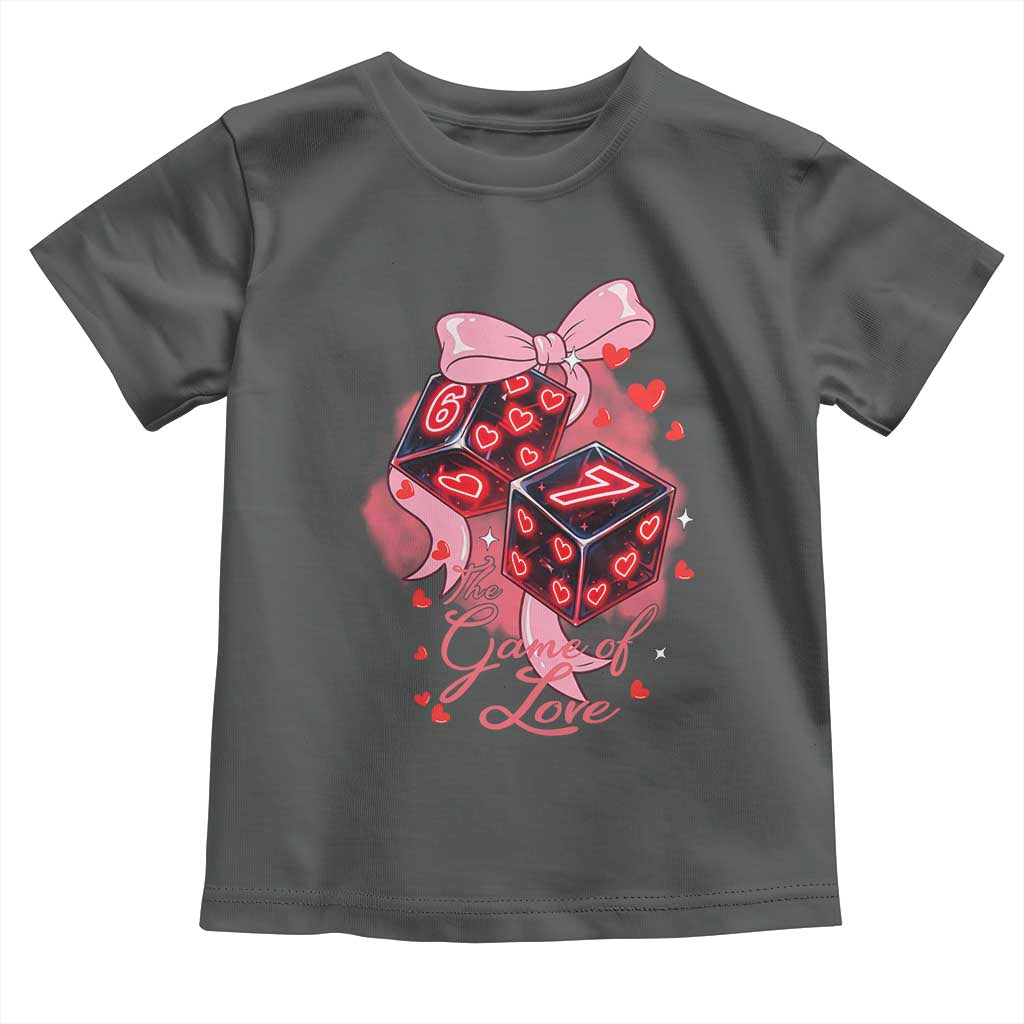 Funny The Game Of Love Six Seven Dice Meme Toddler T Shirt