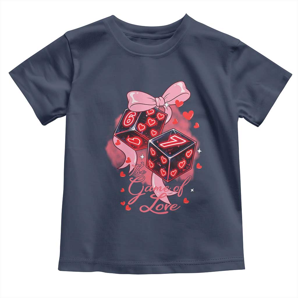 Funny The Game Of Love Six Seven Dice Meme Toddler T Shirt
