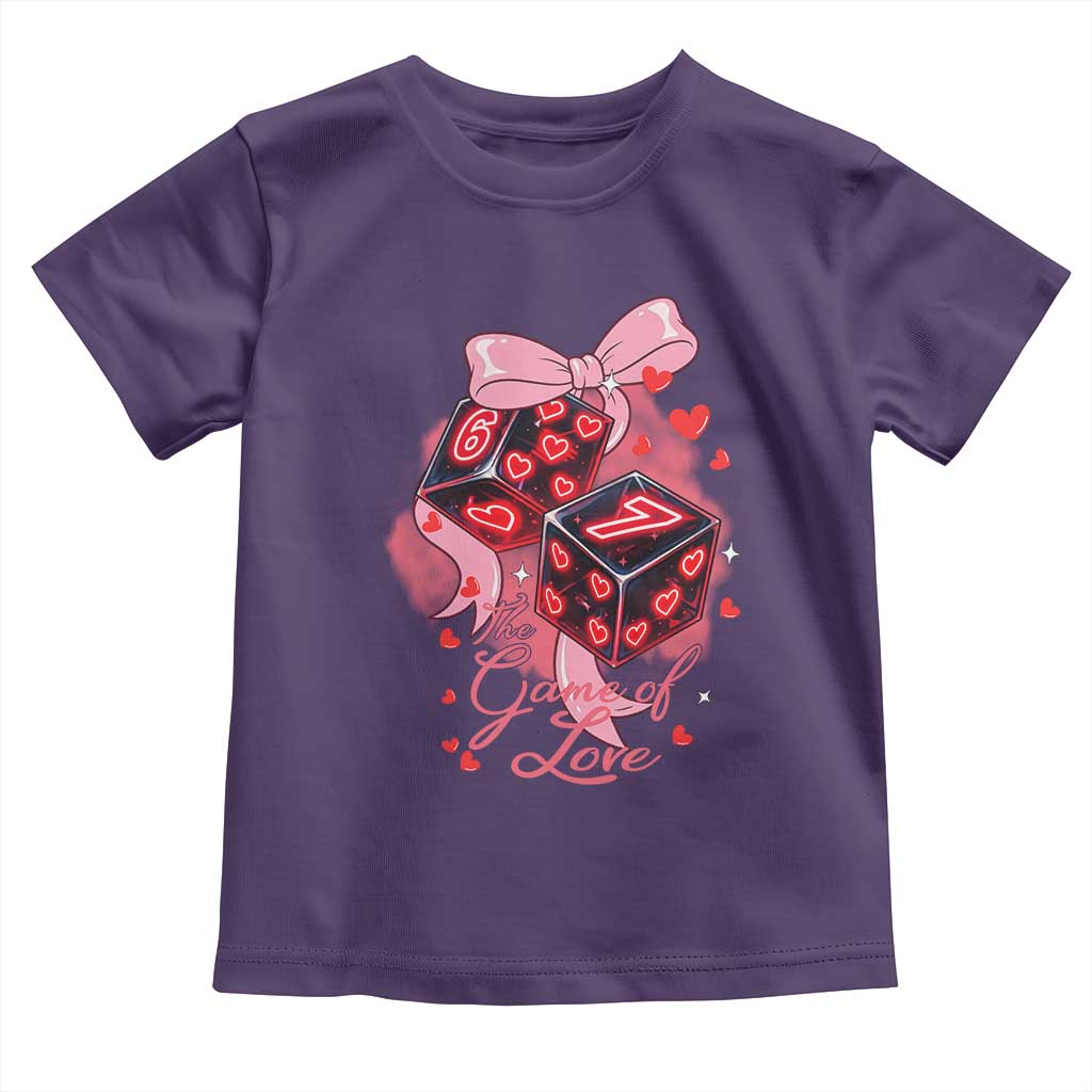 Funny The Game Of Love Six Seven Dice Meme Toddler T Shirt