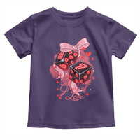 Funny The Game Of Love Six Seven Dice Meme Toddler T Shirt