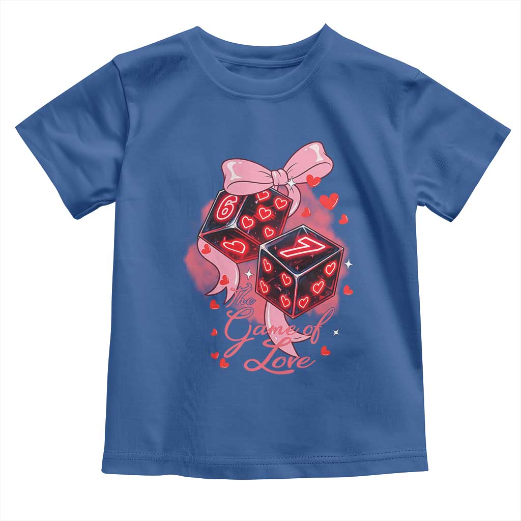 Funny The Game Of Love Six Seven Dice Meme Toddler T Shirt
