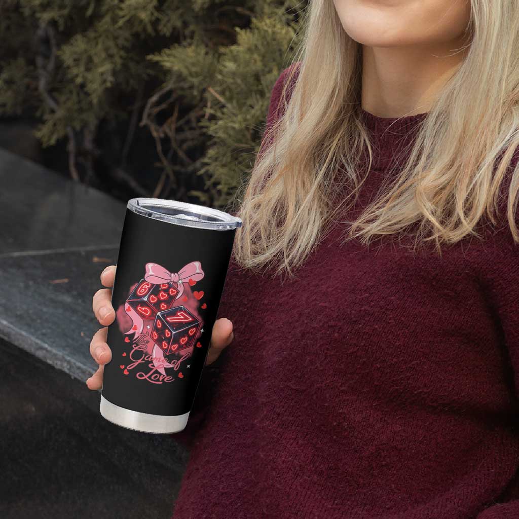 Funny The Game Of Love Six Seven Dice Meme Tumbler Cup