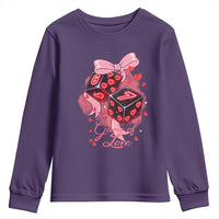 Funny The Game Of Love Six Seven Dice Meme Youth Sweatshirt