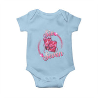 Playing Cards 67 Of Hearts Baby Onesie Six Seven Valentine Meme