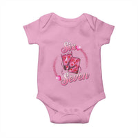 Playing Cards 67 Of Hearts Baby Onesie Six Seven Valentine Meme