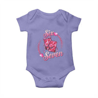 Playing Cards 67 Of Hearts Baby Onesie Six Seven Valentine Meme