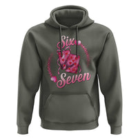 Playing Cards 67 Of Hearts Hoodie Six Seven Valentine Meme