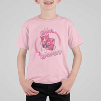 Playing Cards 67 Of Hearts T Shirt For Kid Six Seven Valentine Meme