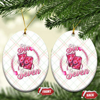 Playing Cards 67 Of Hearts Ceramic Ornament Six Seven Valentine Meme