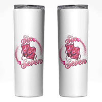 Playing Cards 67 Of Hearts Skinny Tumbler Six Seven Valentine Meme