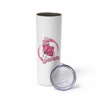 Playing Cards 67 Of Hearts Skinny Tumbler Six Seven Valentine Meme