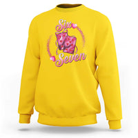 Playing Cards 67 Of Hearts Sweatshirt Six Seven Valentine Meme