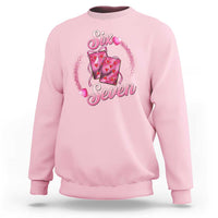 Playing Cards 67 Of Hearts Sweatshirt Six Seven Valentine Meme