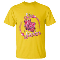Playing Cards 67 Of Hearts T Shirt Six Seven Valentine Meme