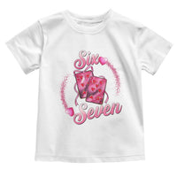Playing Cards 67 Of Hearts Toddler T Shirt Six Seven Valentine Meme