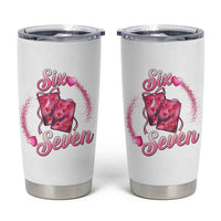 Playing Cards 67 Of Hearts Tumbler Cup Six Seven Valentine Meme