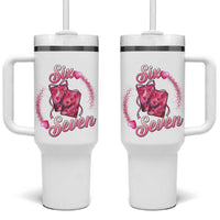 Playing Cards 67 Of Hearts Tumbler With Handle Six Seven Valentine Meme