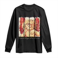 Retro Cupid Says Six Seven Long Sleeve Shirt 67 Valentines Day