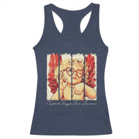 Retro Cupid Says Six Seven Racerback Tank Top 67 Valentines Day