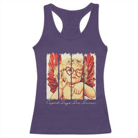 Retro Cupid Says Six Seven Racerback Tank Top 67 Valentines Day