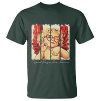Retro Cupid Says Six Seven T Shirt 67 Valentines Day