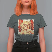 Retro Cupid Says Six Seven T Shirt For Women 67 Valentines Day