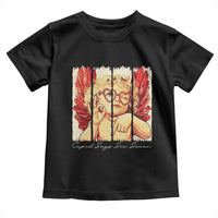 Retro Cupid Says Six Seven Toddler T Shirt 67 Valentines Day