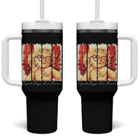 Retro Cupid Says Six Seven Tumbler With Handle 67 Valentines Day