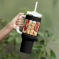 Retro Cupid Says Six Seven Tumbler With Handle 67 Valentines Day