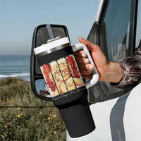 Retro Cupid Says Six Seven Tumbler With Handle 67 Valentines Day