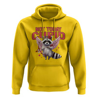 Funny Raccoon Cupid Anti Valentine Hoodie Not Today Cupid