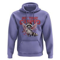 Funny Raccoon Cupid Anti Valentine Hoodie Not Today Cupid