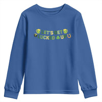 Lets Get Lucked Up Youth Sweatshirt St Patricks Day Drinking