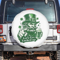Lets Get Lucked Up Spare Tire Cover St Patricks Day Party Humor