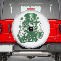 Lets Get Lucked Up Spare Tire Cover St Patricks Day Party Humor
