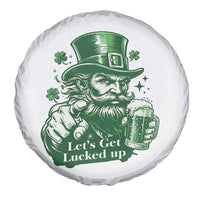 Lets Get Lucked Up Spare Tire Cover St Patricks Day Party Humor