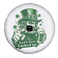 Lets Get Lucked Up Spare Tire Cover St Patricks Day Party Humor