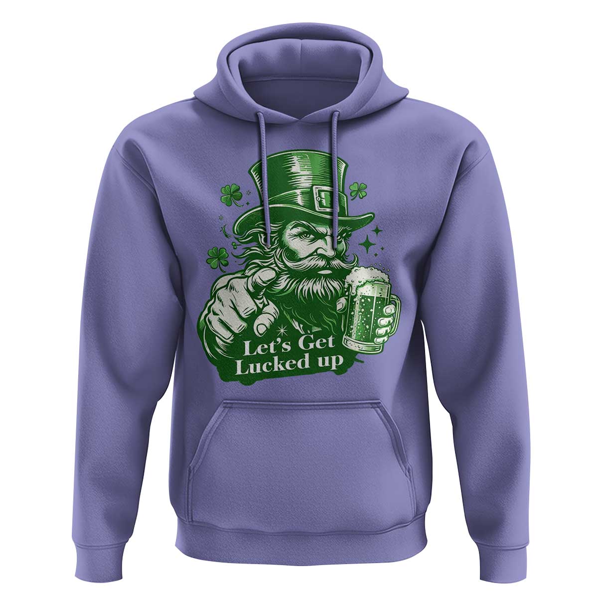 Lets Get Lucked Up Hoodie St Patricks Day Party Humor