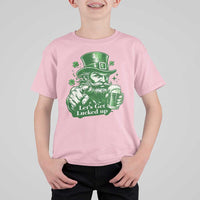 Lets Get Lucked Up T Shirt For Kid St Patricks Day Party Humor